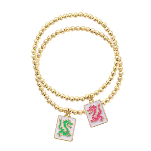 Pair of Dragons Bracelet