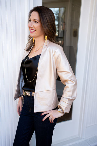Pale Gold Blazer