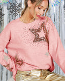 Starburst Sweater, Pink