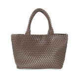 Bailey Woven Tote, Espresso