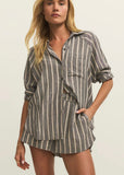 Z Supply - Perfect Linen Stripe Top