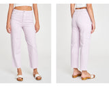 Sundaze Utility Crop Denim, Lilac