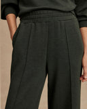 Varley - The Wide Leg Pant, Olive Marl