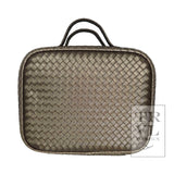 TRVL Cosmetic Travel Case - Woven Bronze