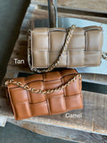 Woven Leather Crossbody *2 colors