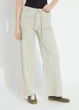 Nellie Drawstring Wide Leg Denim